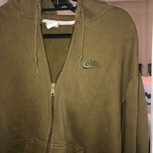 Nike dri-fit hooded jacket